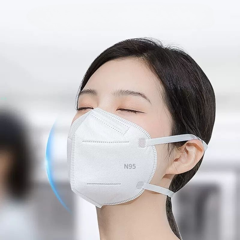 Kn95 Respirator Mask - Máscara Respiratória Descartável KN95, Caixa com