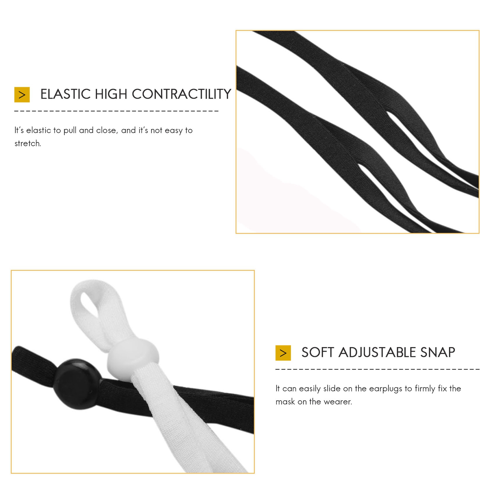 A27F-2000 Peças de Cordão Elás - Mask Lanyard Adjustable avaliação e preço
