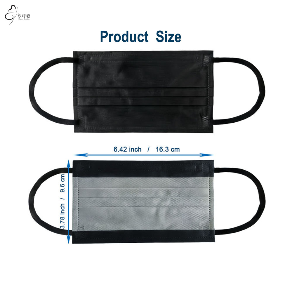 Máscaras Faciais Descartáveis  - Black Face Mask Pack avaliação e preço