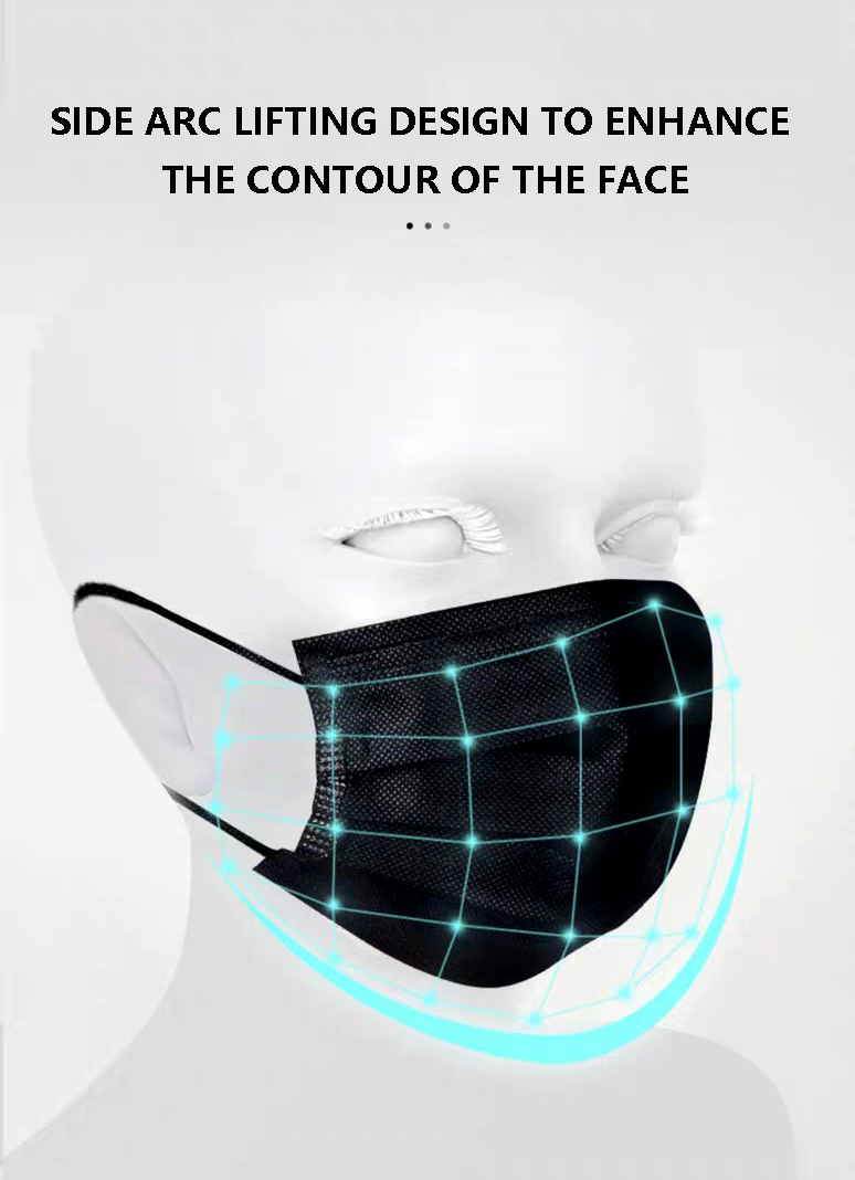 10/50/100/200PCS Máscara Desca - Disposable Mask Blue avaliação e preço